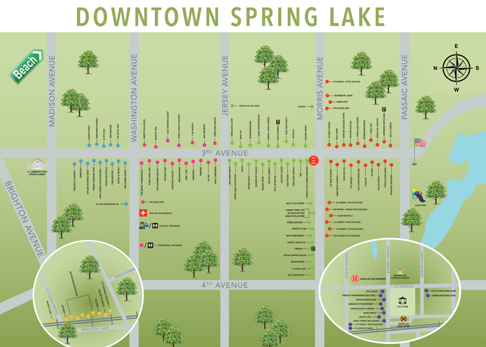 Spring Lake Beach Tides & Weather Forecast Monmouth Ocean County